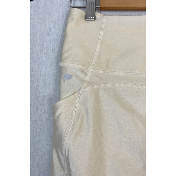 NWT Oasis PureLuxe High-Waisted Shine 7/8 Legging in Buttercreme Shine size M - Picture 5 of 7